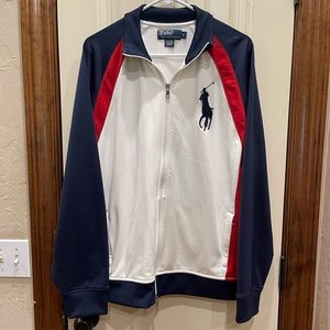 Men’s L Polo Full Zip Jacket